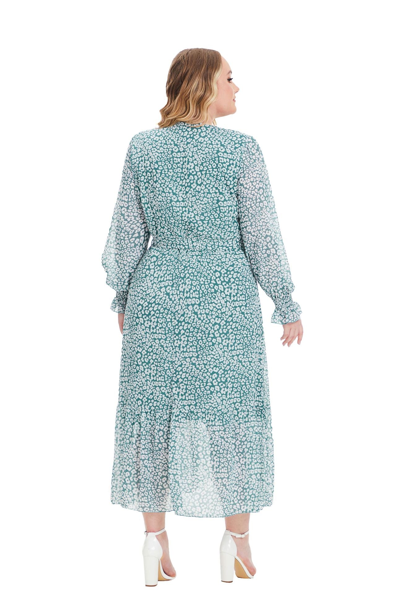 Long Sleeve Floral Dress