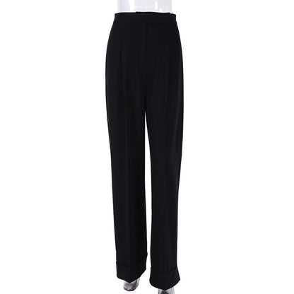 Black Mopping Work Pants
