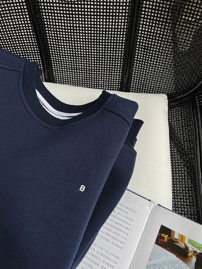Blenheim Lazy Cotton Pullover Sweatshirt