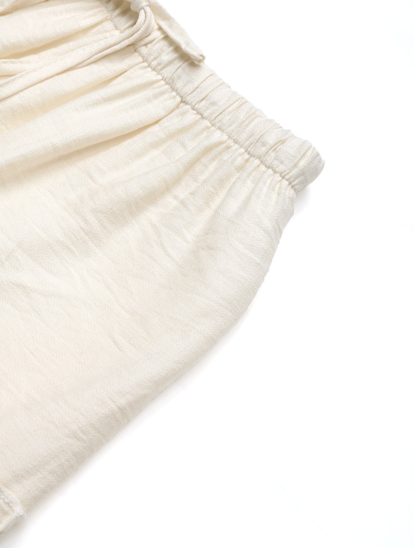 Ivory Tiered Midi Skirt