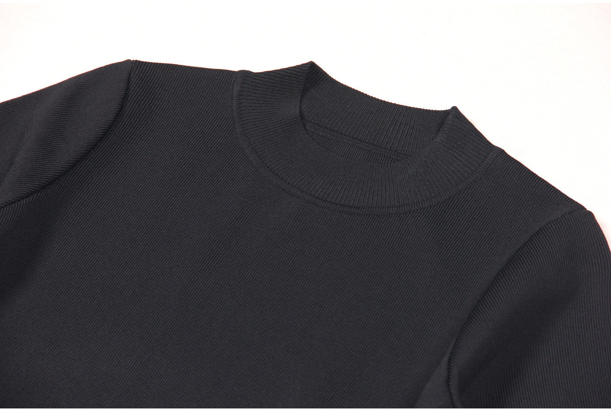 Knitted Chloé A Line Dress