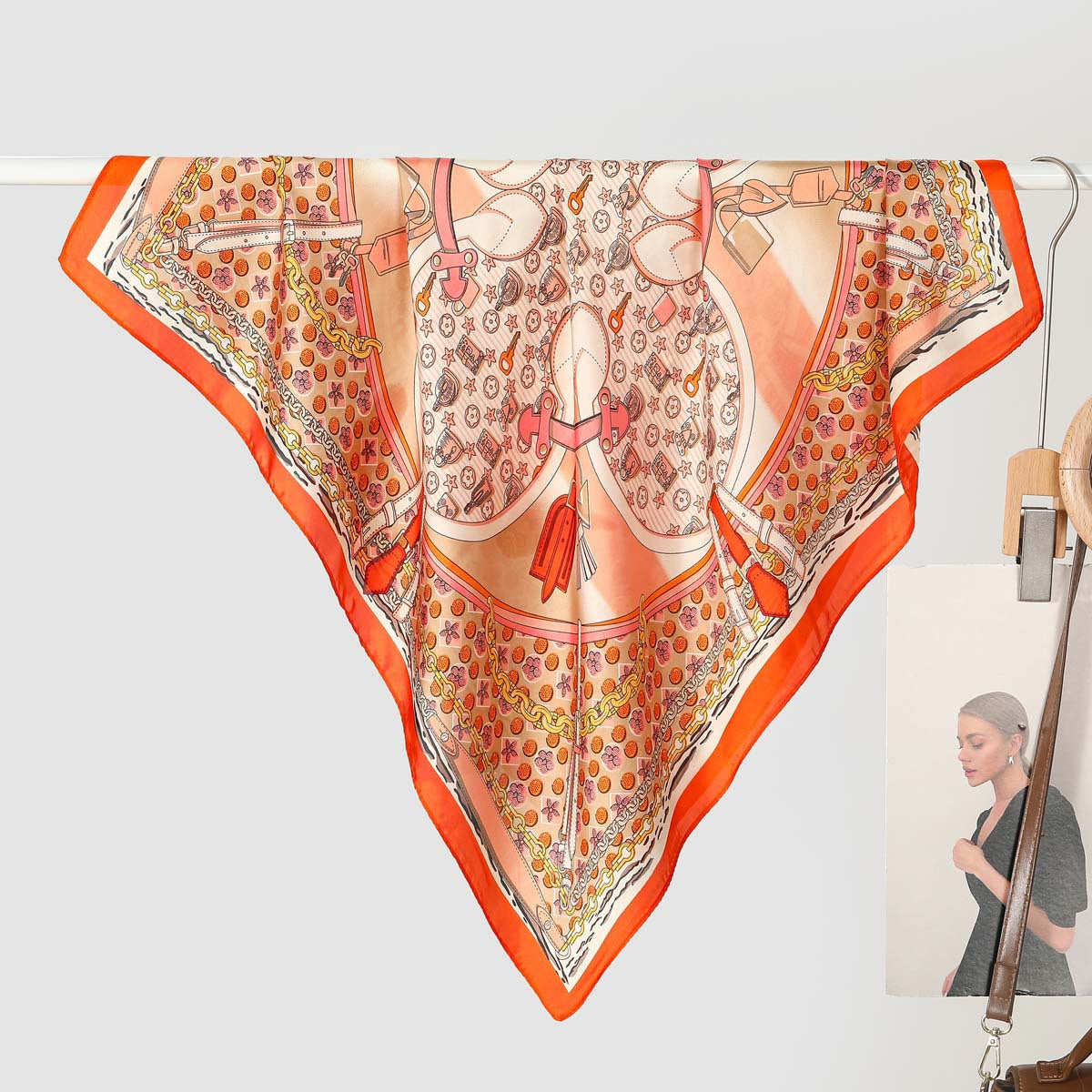 Plum Blossom Key Orange