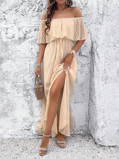 Tiana Apricot Dress