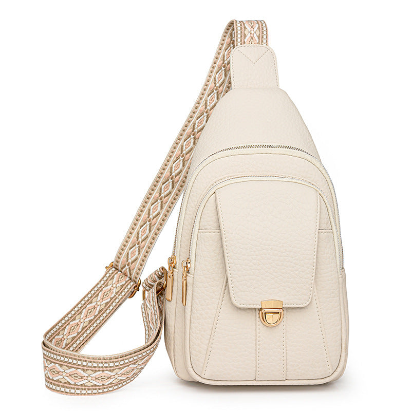 Soft Faux Leather Crossbody Bag