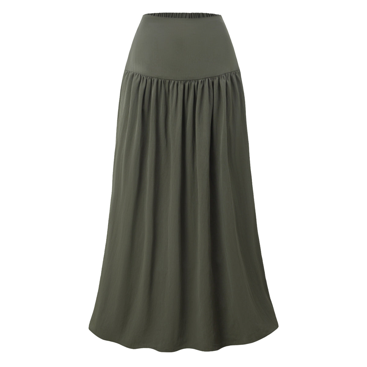 Cotton Maxi Skirt w/ Pockets