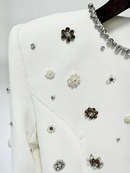 Anna Bead Embedded Slim Maxi Dress