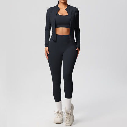 Double Sided Brushed Tight Three Piece Set