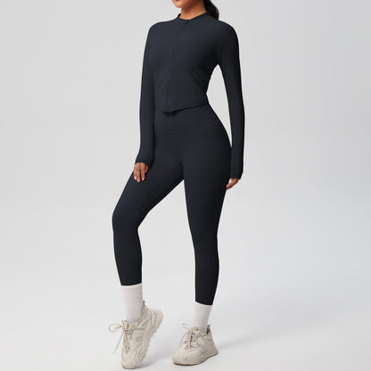 Skinny Yoga Pants High Waist Set