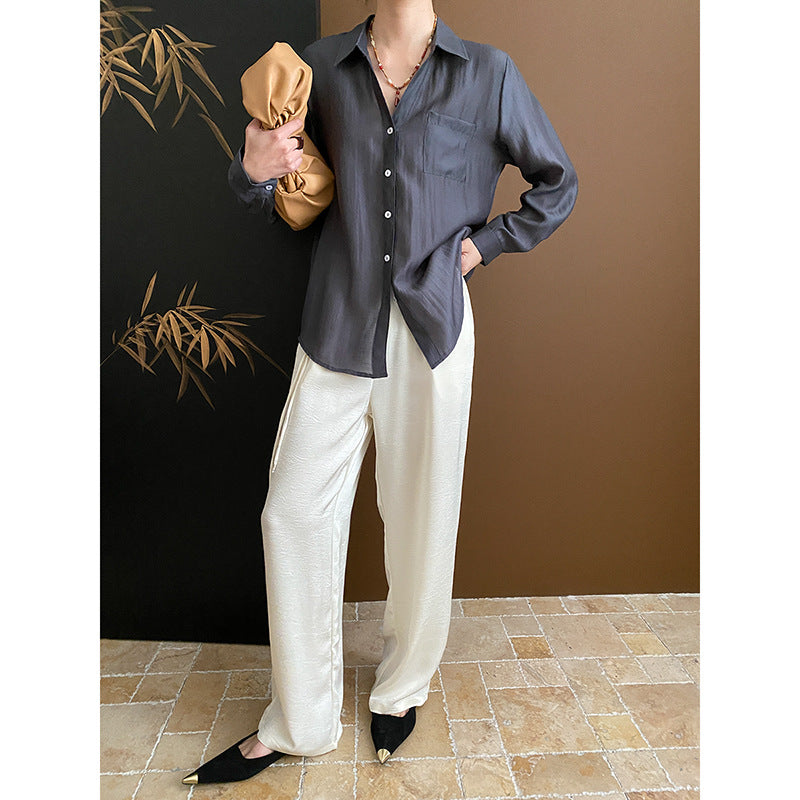 French Tencel Shirt