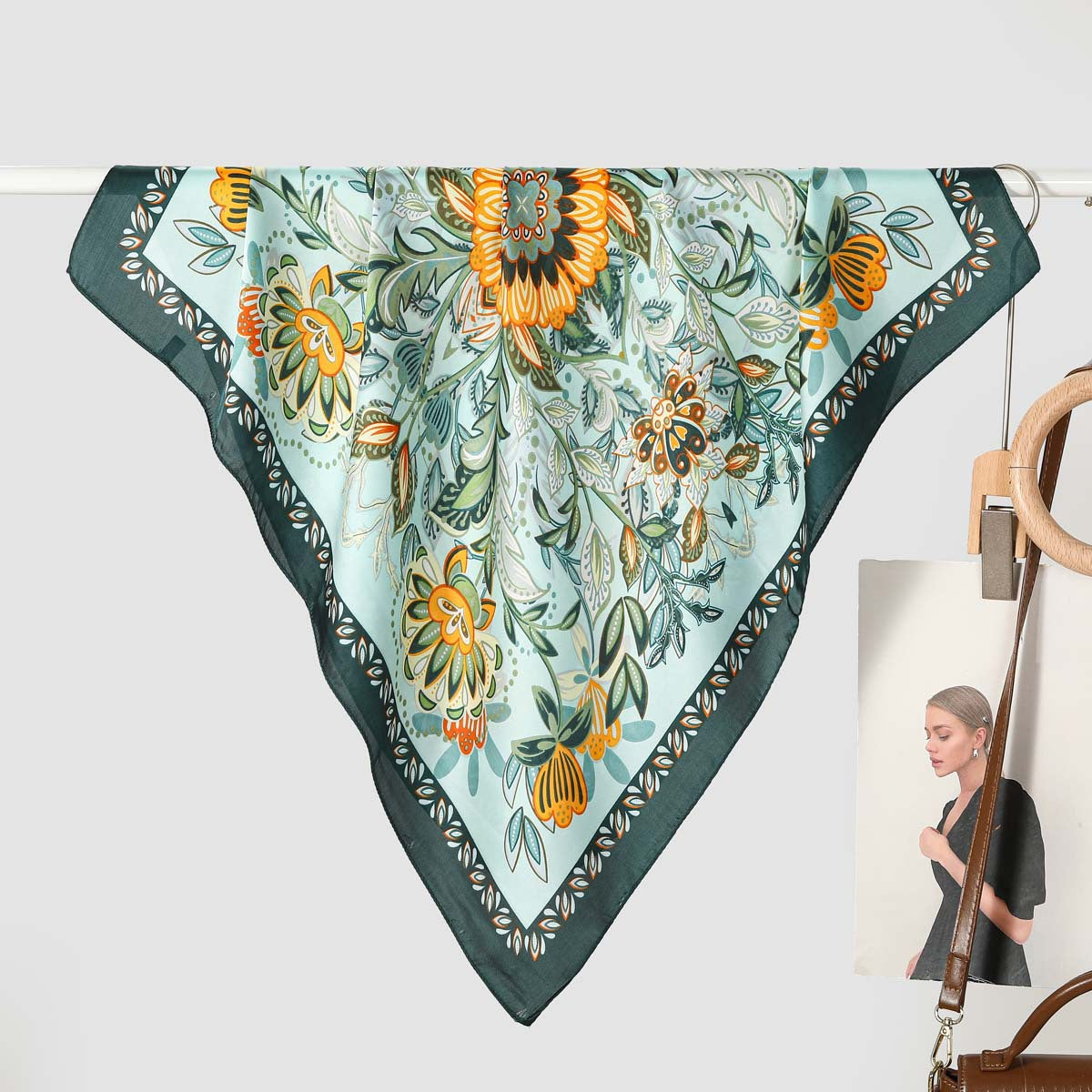 Four Seasons Artificial Silk Scarf