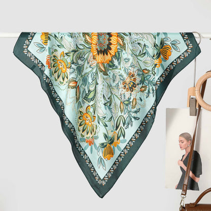 Four Seasons Artificial Silk Scarf