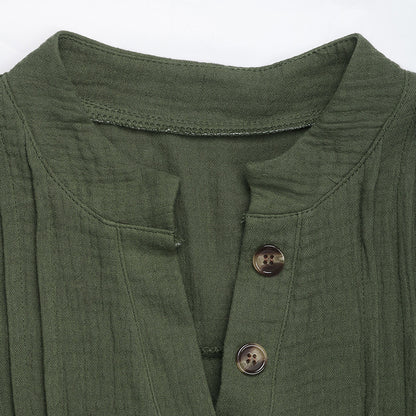 Olive Pullover Top
