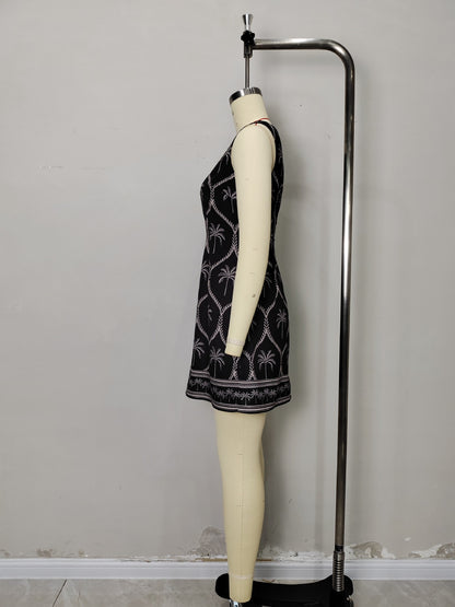 Floral Embroidery Dress