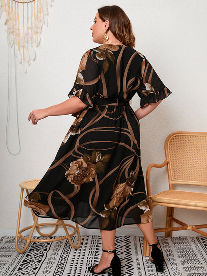 Chloe Coffee Dress