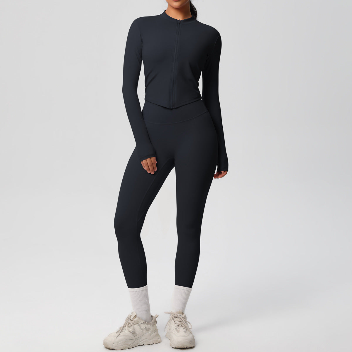 Skinny Yoga Pants High Waist Set