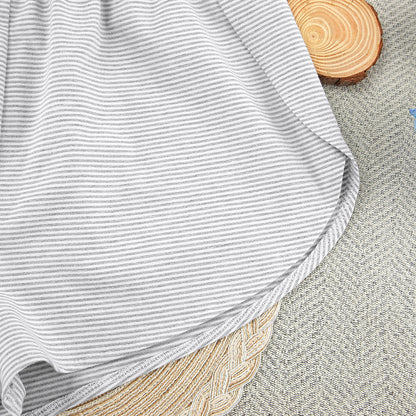 Carol Knitted Striped Pajamas Set