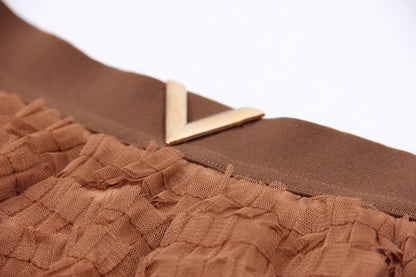 Tulle Ruffle Skirt