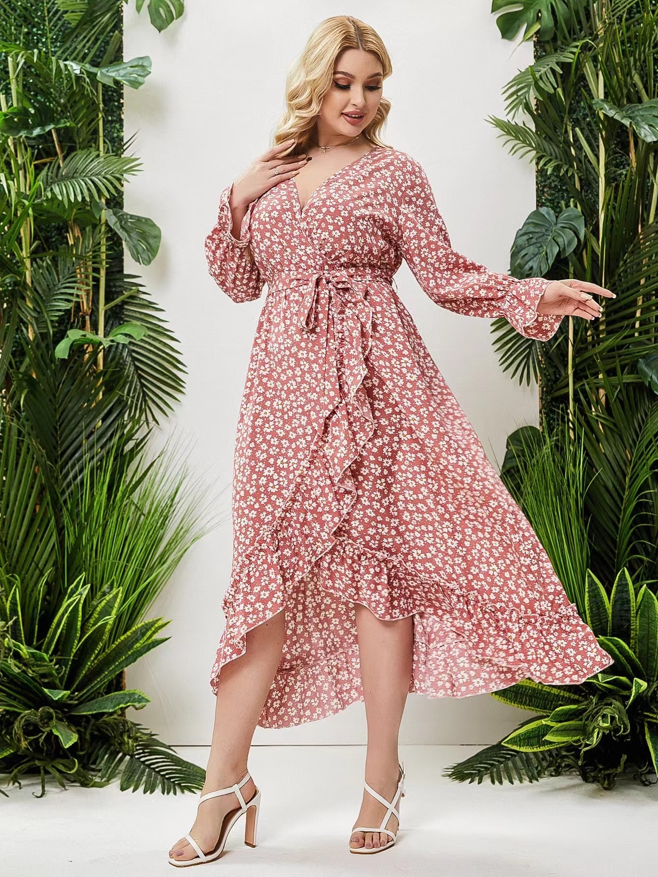 Sandy Wrap Dress