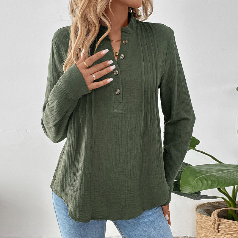 Olive Pullover Top