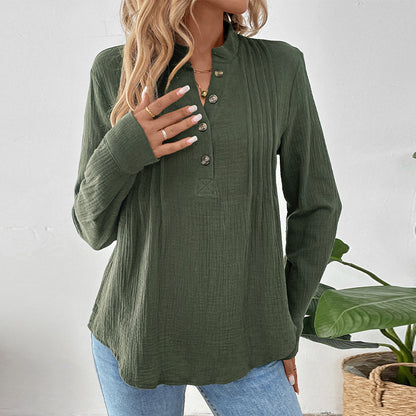 Olive Pullover Top