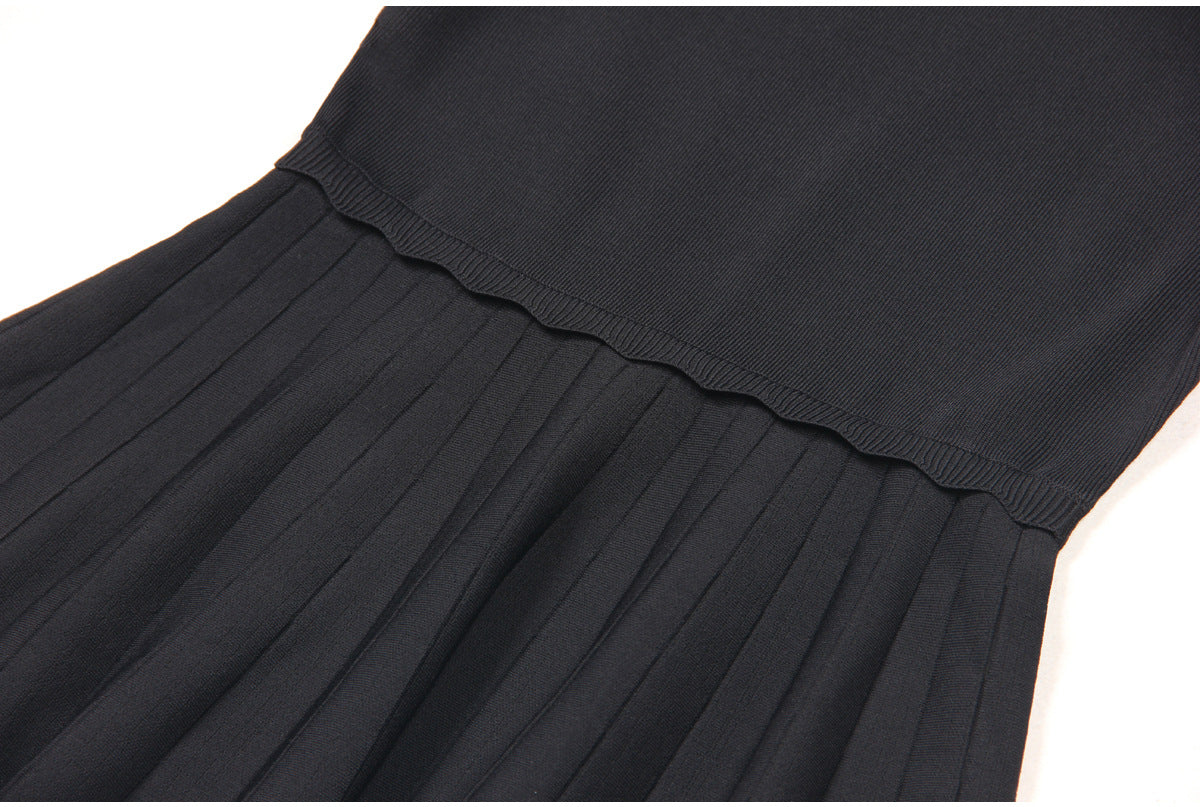 Knitted Chloé A Line Dress