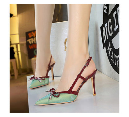 Bow Stiletto High Heels