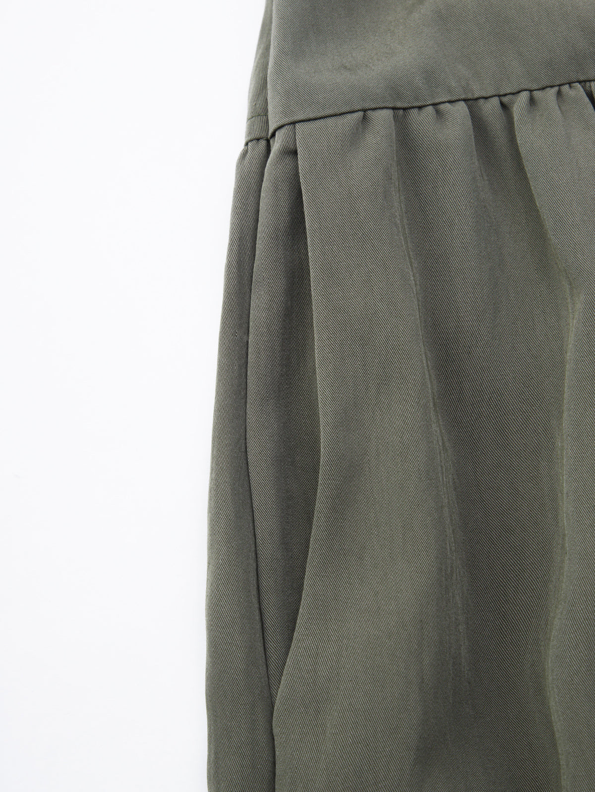 Cotton Maxi Skirt w/ Pockets