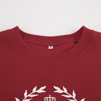 Soft French Burgundy Sweatshirt