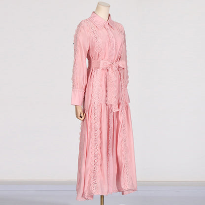 French Elegance Ruffled Dress