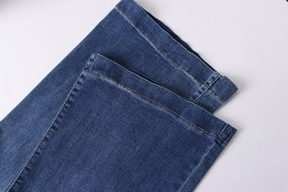 Flared Denim Jeans