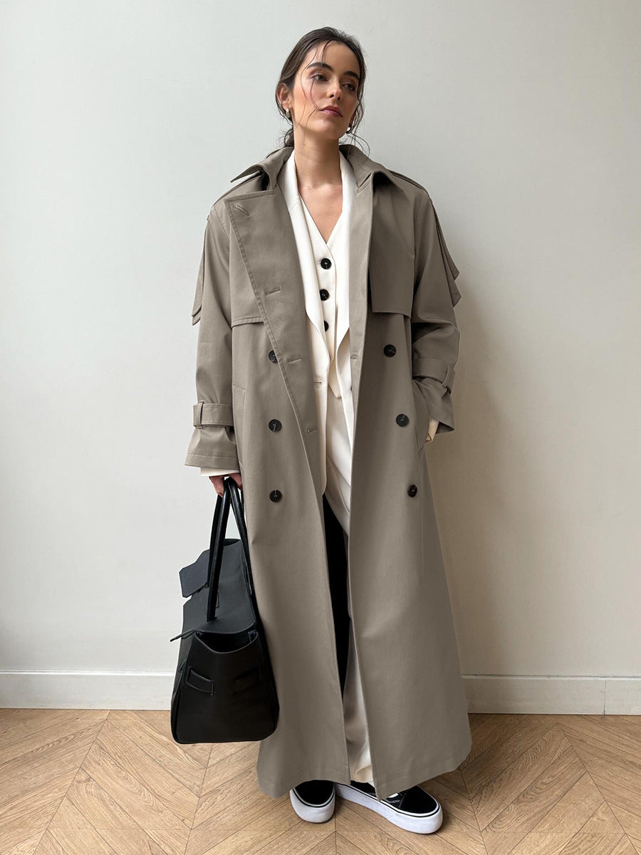 Maxi Trench Coat