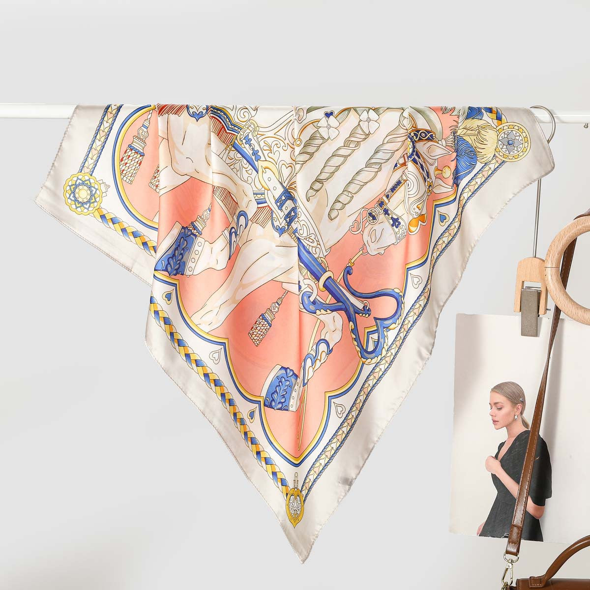 Four Seasons Artificial Silk Scarf