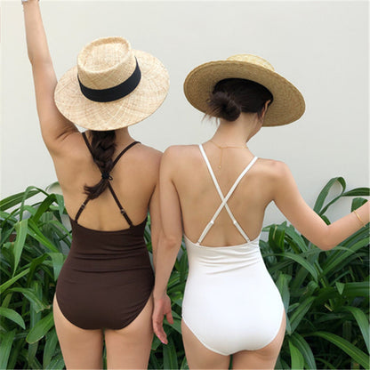Neutral Conservative Swimsuit