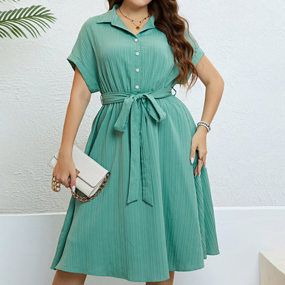 Mint Shirt Dress