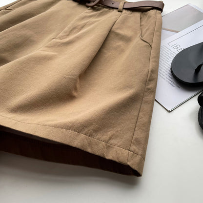 High Waist Slimming Loose Shorts