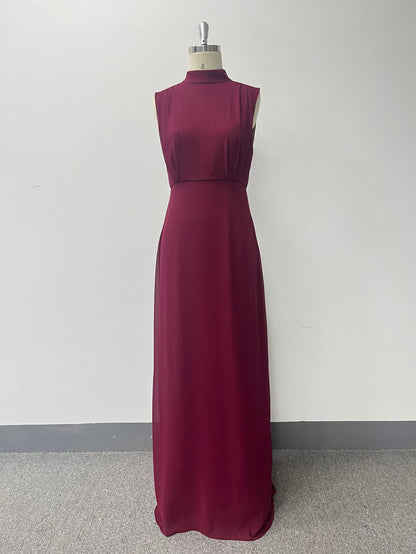 Sleeveless Elegant Chiffon Dress
