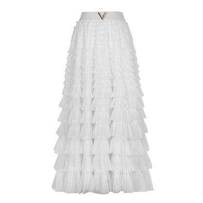 Tulle Ruffle Skirt
