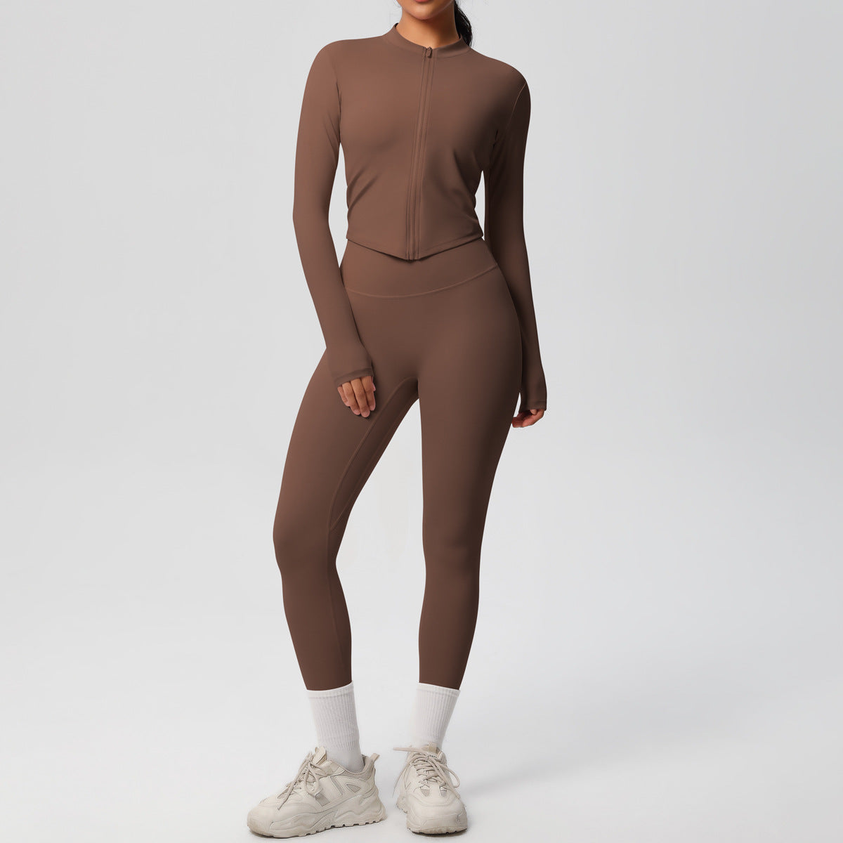 Skinny Yoga Pants High Waist Set