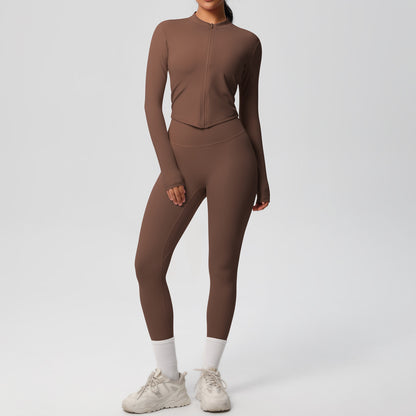 Skinny Yoga Pants High Waist Set