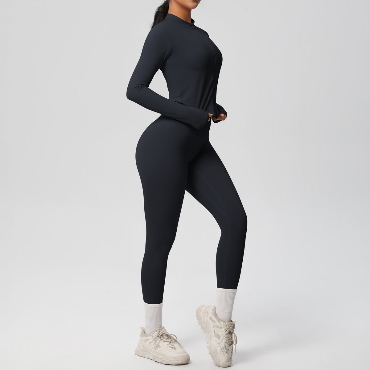Skinny Yoga Pants High Waist Set