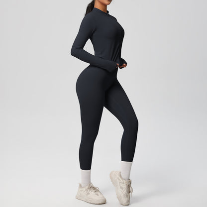 Skinny Yoga Pants High Waist Set