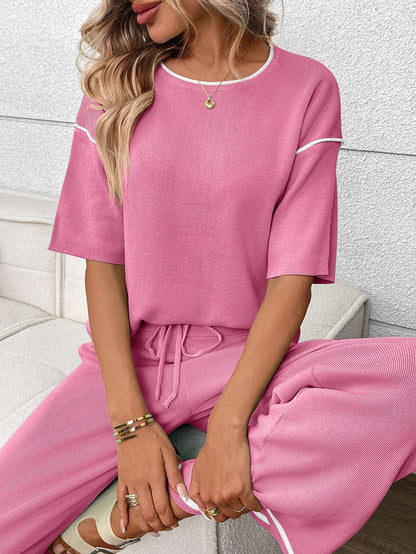 Summer Knit Two Piece Set