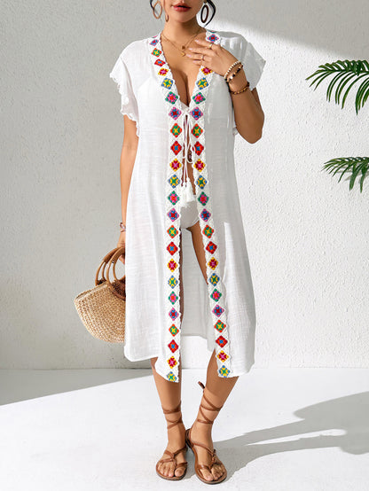 Hand Crochet Beach Cover-up