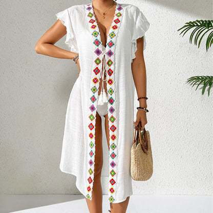 Hand Crochet Beach Cover-up