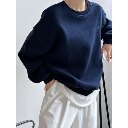 Blenheim Lazy Cotton Pullover Sweatshirt