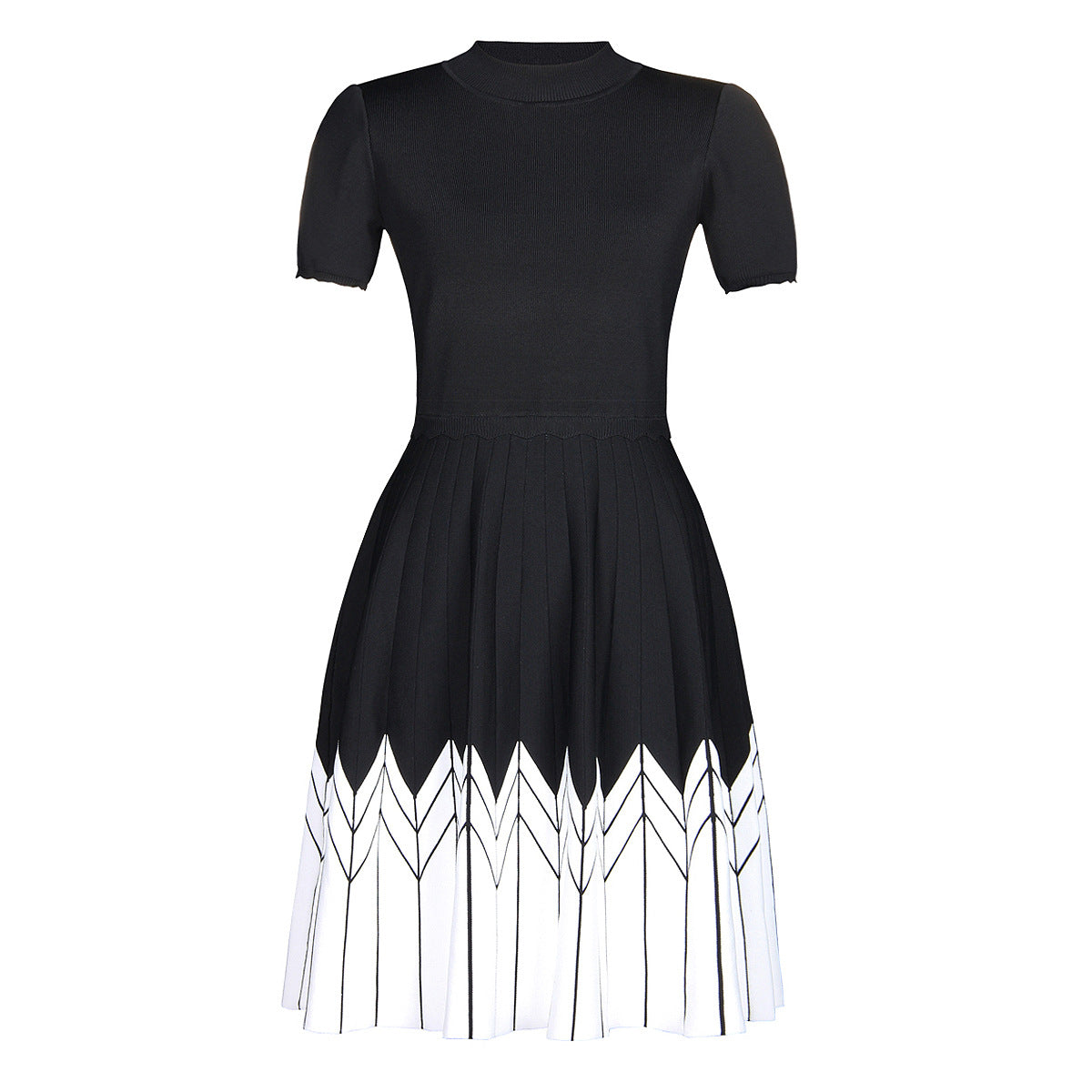 Knitted Chloé A Line Dress