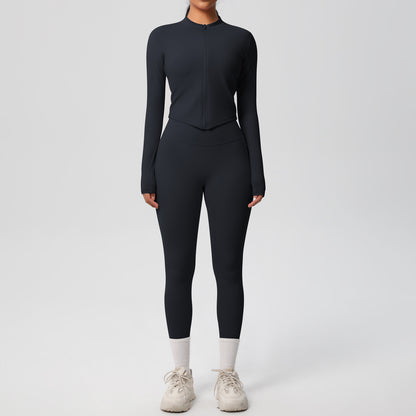 Skinny Yoga Pants High Waist Set