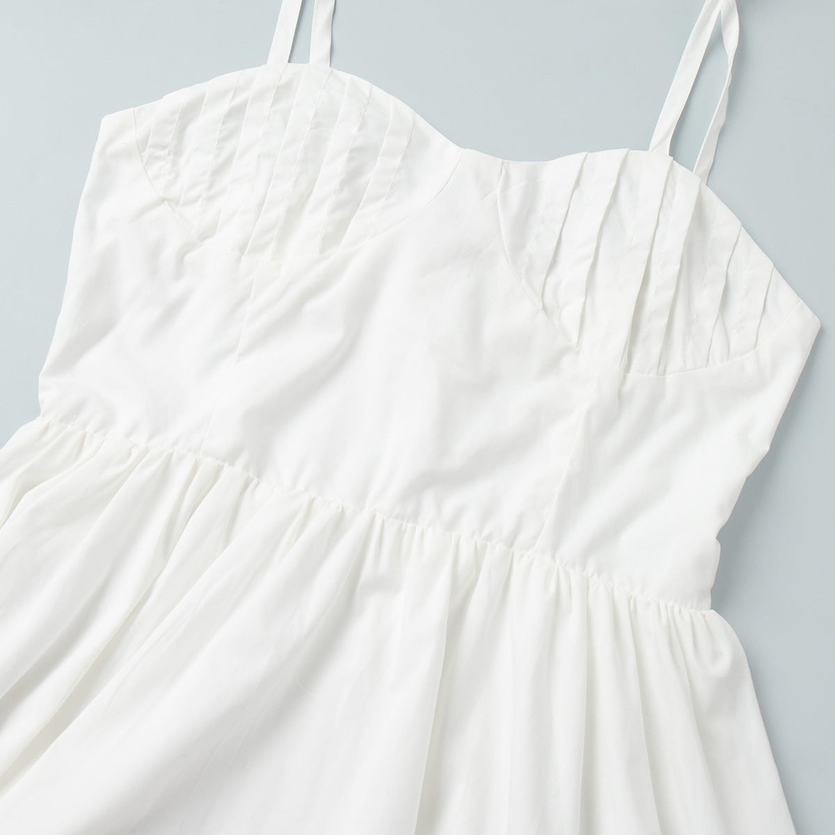 Cotton Sling Balloon Dress