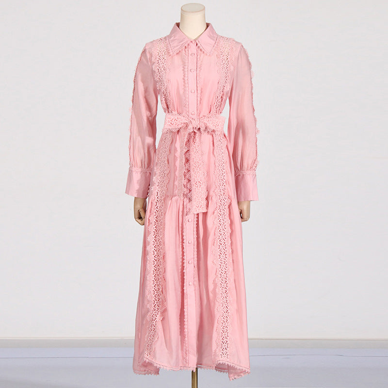 French Elegance Ruffled Dress