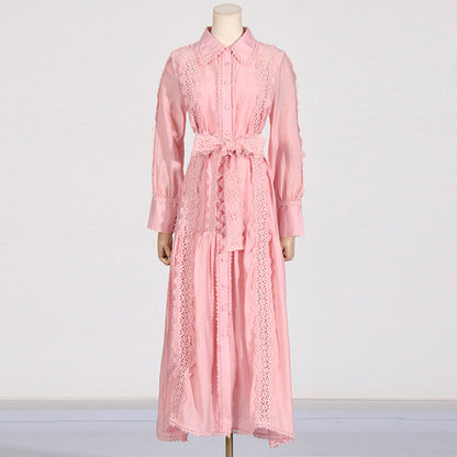 French Elegance Ruffled Dress
